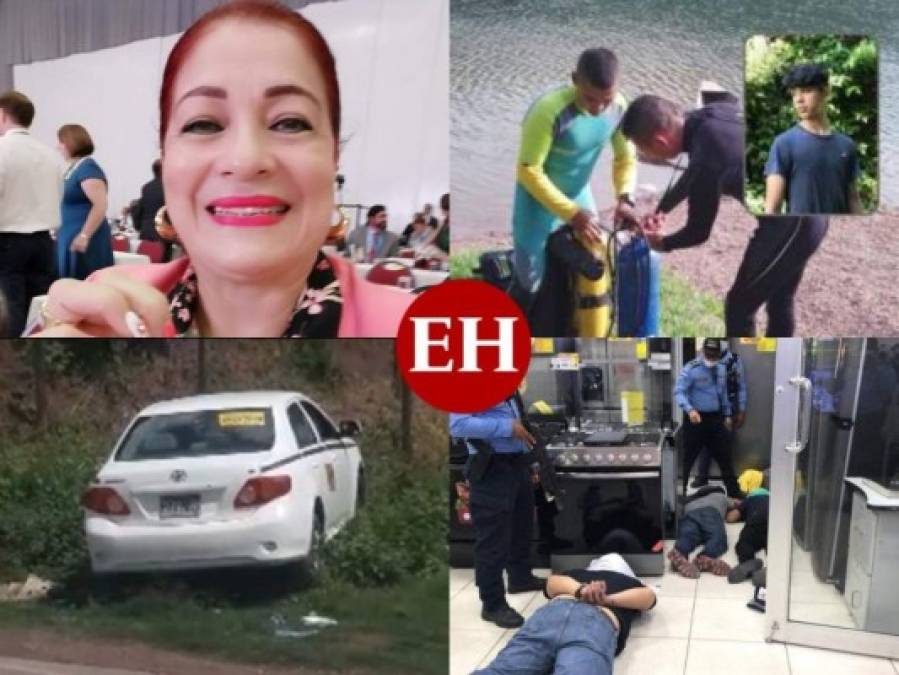 Los 25 sucesos que dejaron dolor y luto esta semana en Honduras