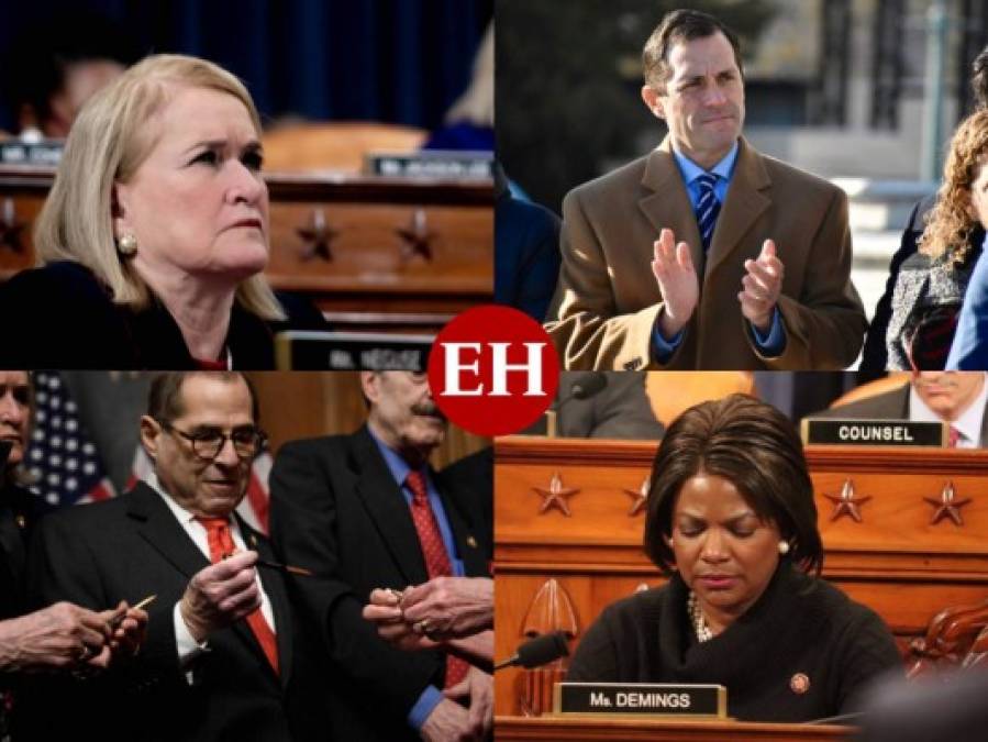 FOTOS: Ellos son los siete fiscales nombrados para el juicio político contra Trump