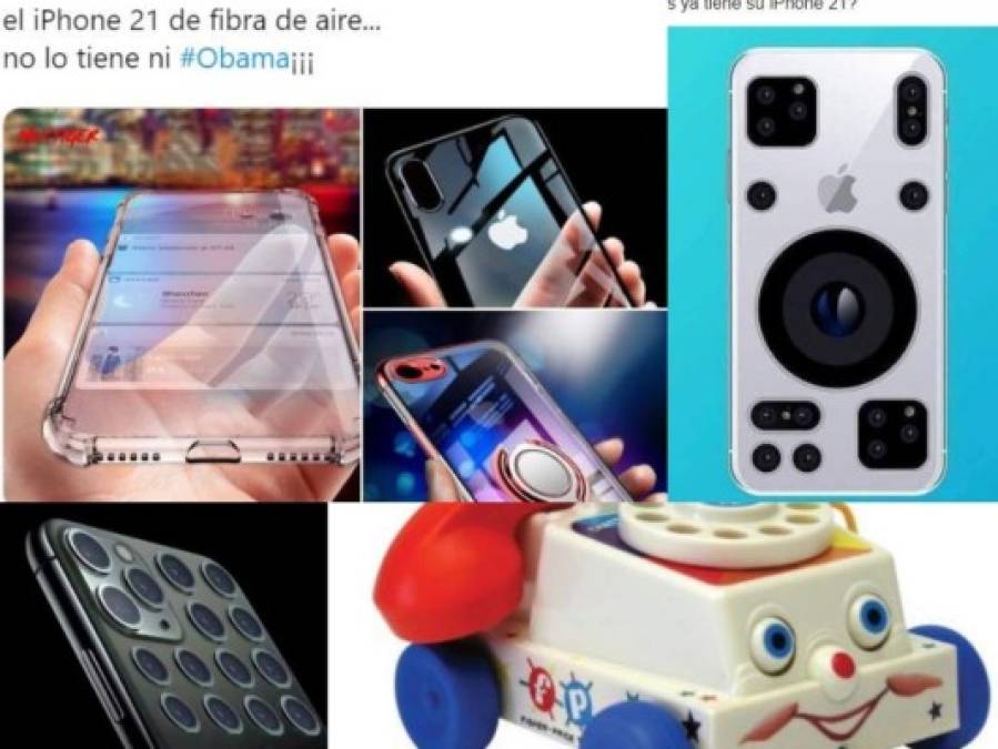 Los memes del iPhone 21 que sólo AMLO posee