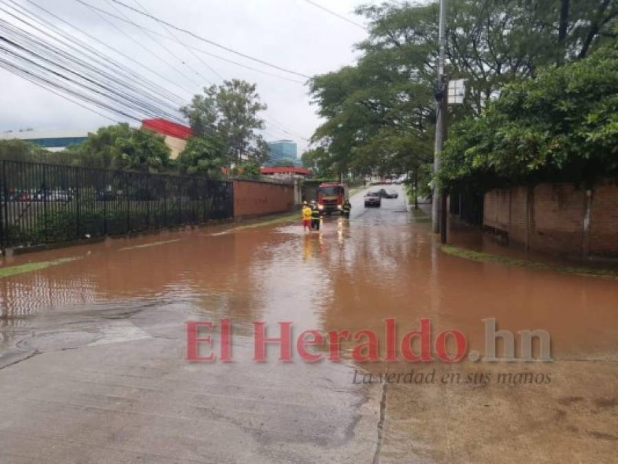 Carros anegados y personas atrapadas en la Kennedy tras fuerte tormenta en la capital