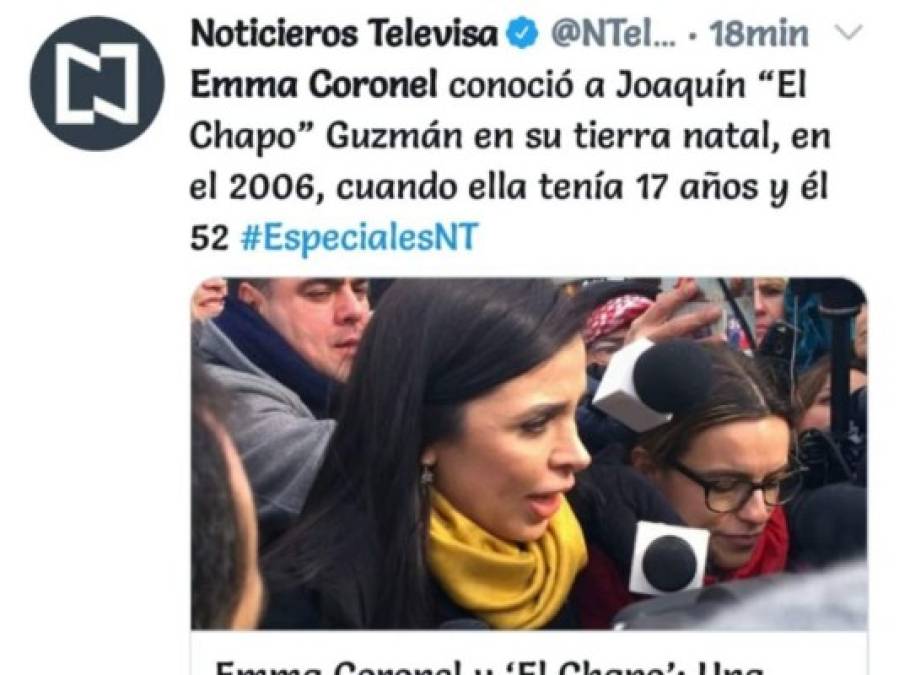 Así informa el mundo sobre la captura de Emma Coronel, esposa de 'El Chapo'