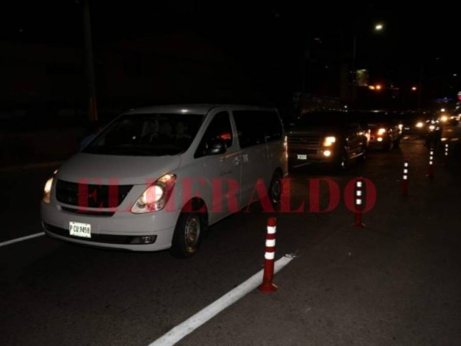 Fotos: Así fue trasladado el cadáver de José Rafael Ferrari desde el aeropuerto Toncontín a la funeraria donde será velado