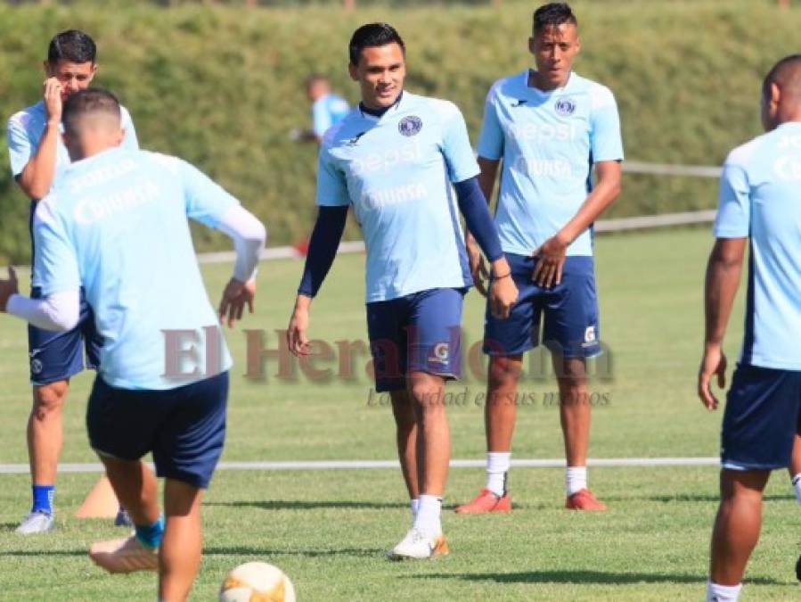 FOTOS: Motagua entrenó motivado un día antes de regresar al Nacional