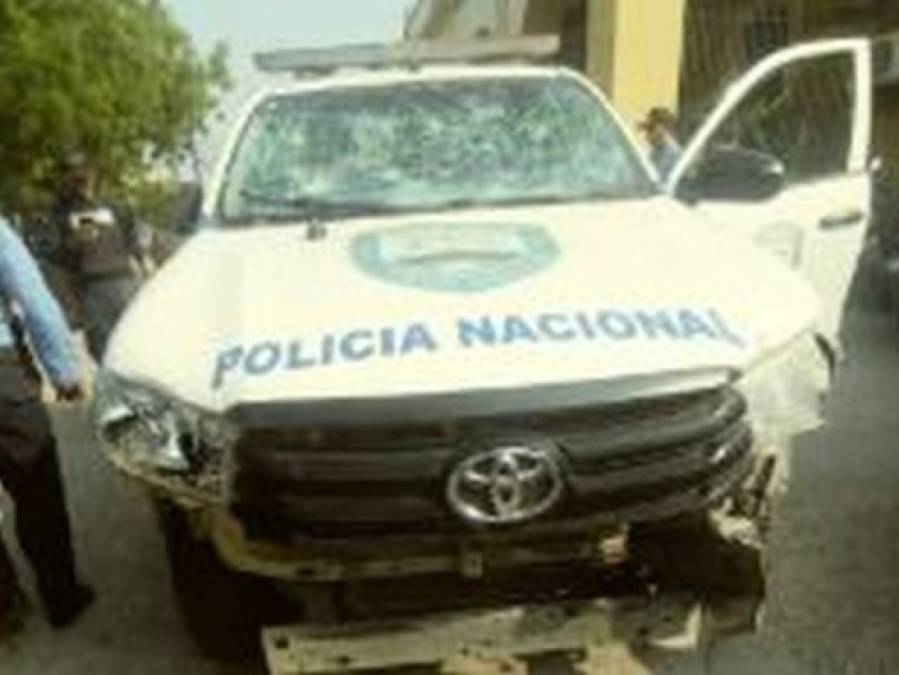 Fotos: Enfrentamiento tras sepelio de menor que murió en una protesta en Choluteca