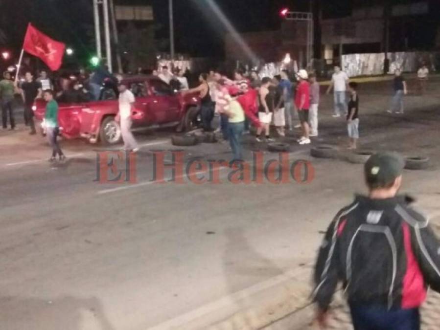 FOTOS: Así han sido las tomas y protestas en varios sectores de Honduras
