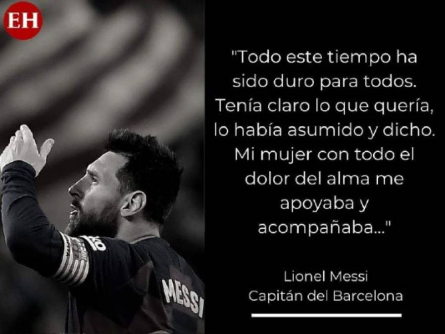 Frases impactantes de Messi tras confirmar que no se va del Barcelona