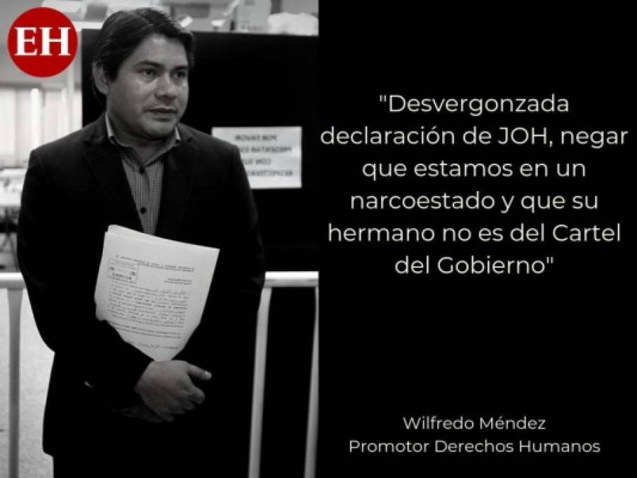 Frases de políticos en el décimo día de juicio contra 'Tony' Hernández