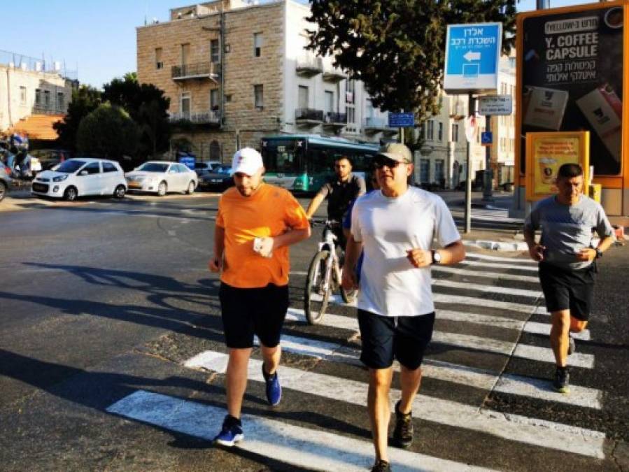 La visita de Juan Orlando Hernández a Jerusalén en 11 fotos