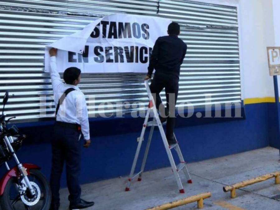 Así quedaron los negocios después del caos generado en marcha de la Alianza de Oposición