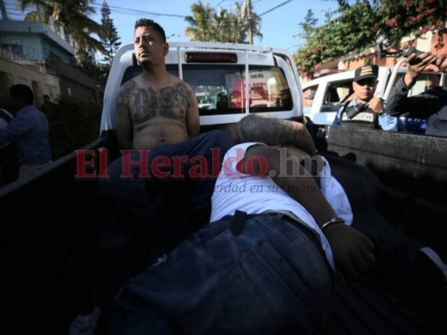 FOTOS: Ellos operaban narcolaboratorio de la MS-13 en la capital