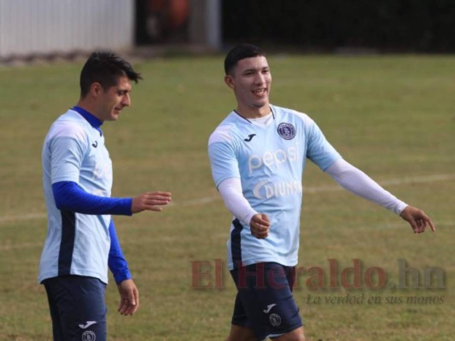 FOTOS: Pensando en Real España y Marathón, así entrenaron Olimpia y Motagua este martes en la capital