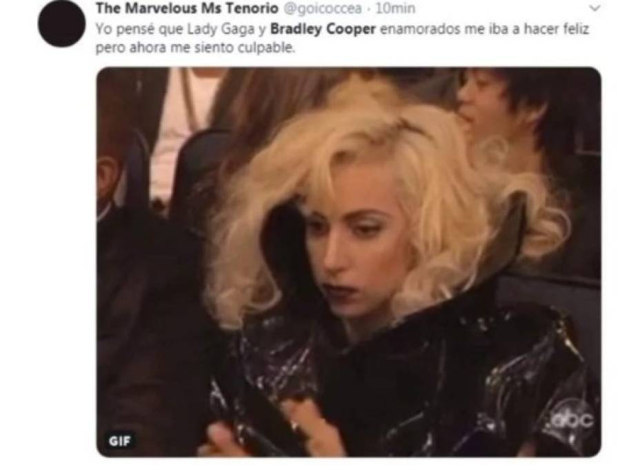 ¿Bradley Cooper y Lady Gaga viven juntos? Los memes no perdonan