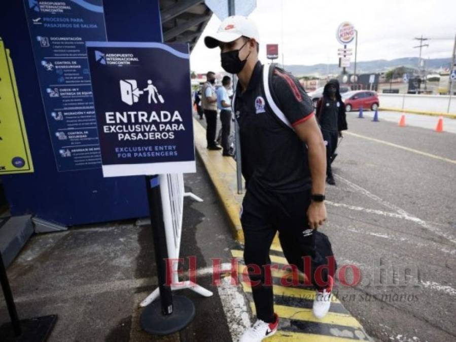 Así partió Olimpia hacia Costa Rica en busca del pase a la final en Liga Concacaf (FOTOS)