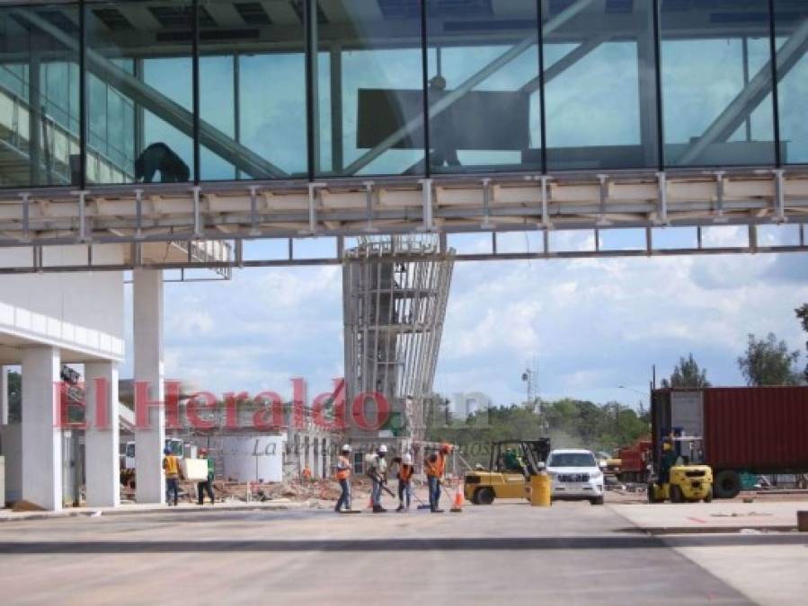 Cómo luce la terminal de Palmerola a 19 días de su inauguración (FOTOS)