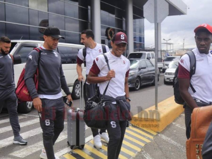 FOTOS: Saprissa llega a Honduras para amargarle la fiesta a Motagua en la final