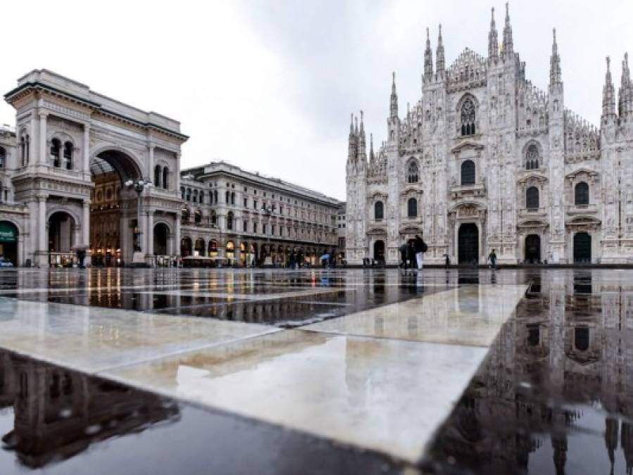 FOTOS: Italia desolada, sin turistas ni estudiantes por coronavirus
