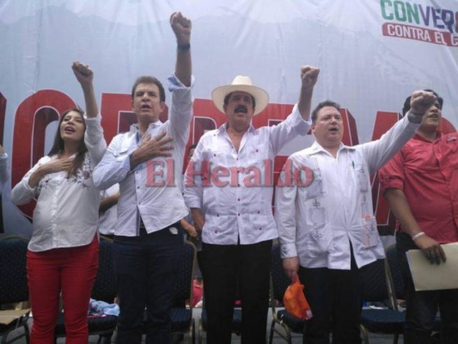 FOTOS: Así fue la marcha de la Oposición en la capital de Honduras