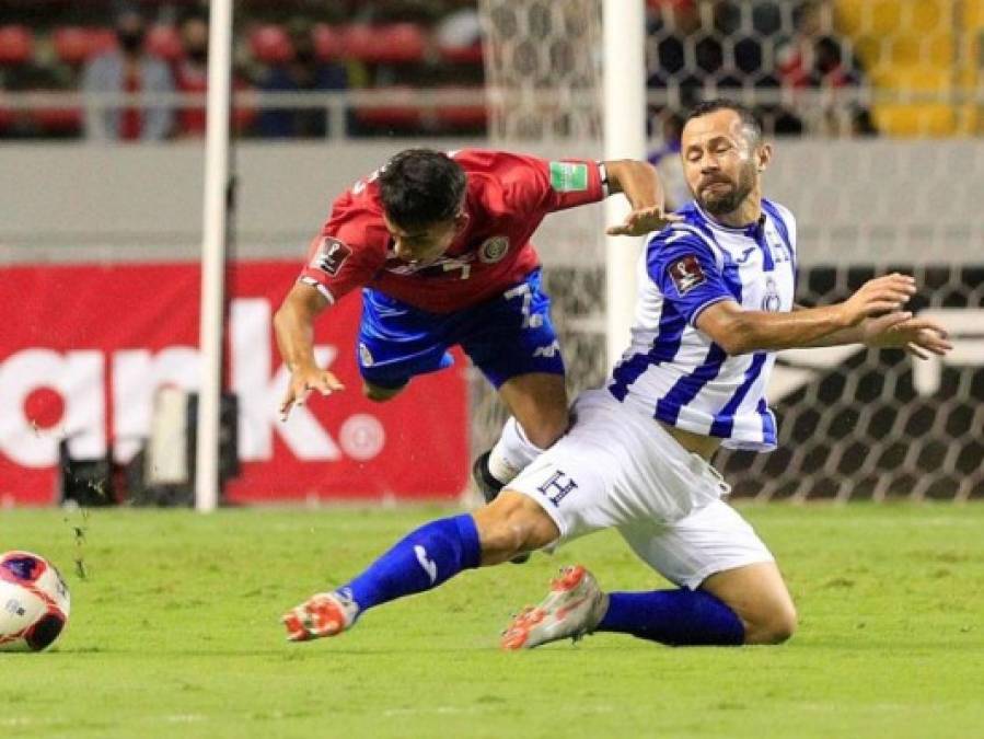 Decepción total y adiós Qatar: La derrota de Honduras frente a Costa Rica en imágenes