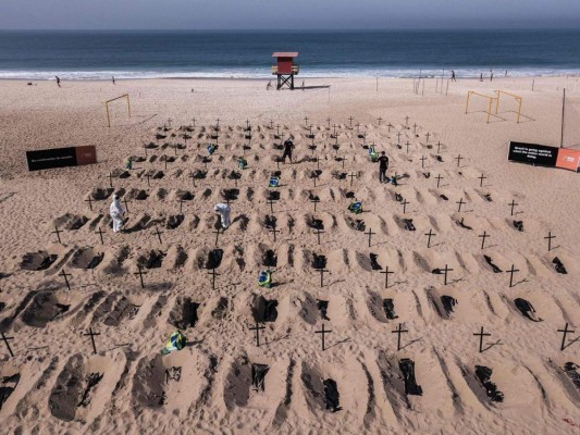 FOTOS: Brasil ya es el segundo país con más muertos por coronavirus