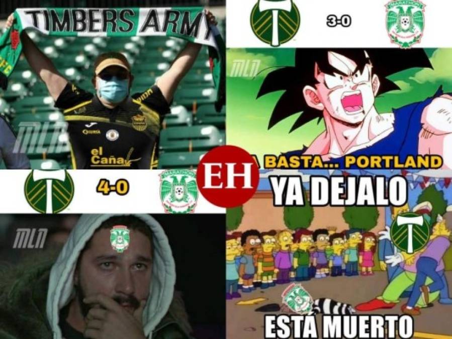 Memes destrozan a Marathón luego de humillante 5-0 ante Portland Timbers