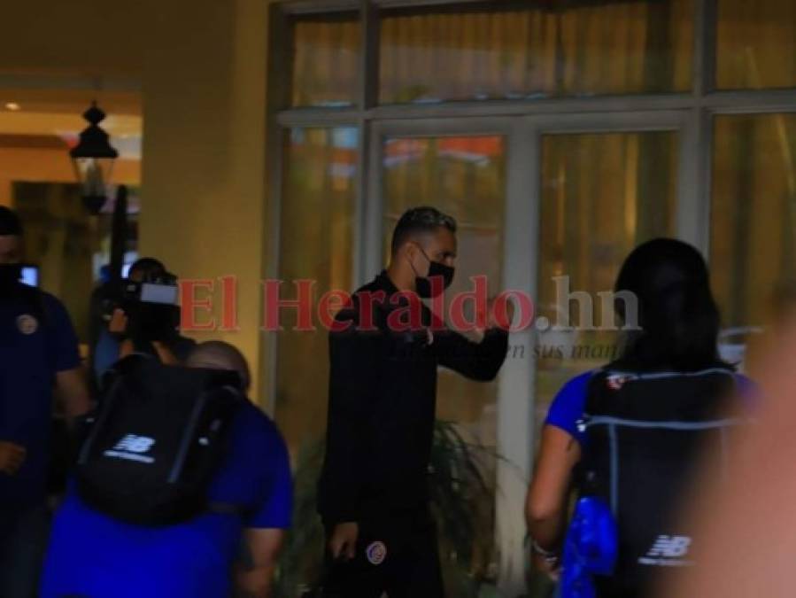 Así llegaron Keylor Navas y el resto de la Selección de Costa Rica a Honduras