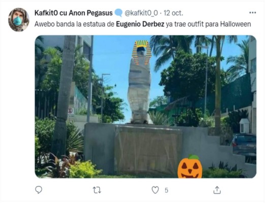 Eugenio Derbez recibe odio en redes sociales por estatua que le edificaron en Acapulco