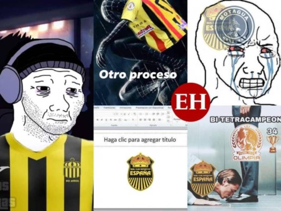 Crueles memes destrozan a Real España tras perder la final ante Olimpia