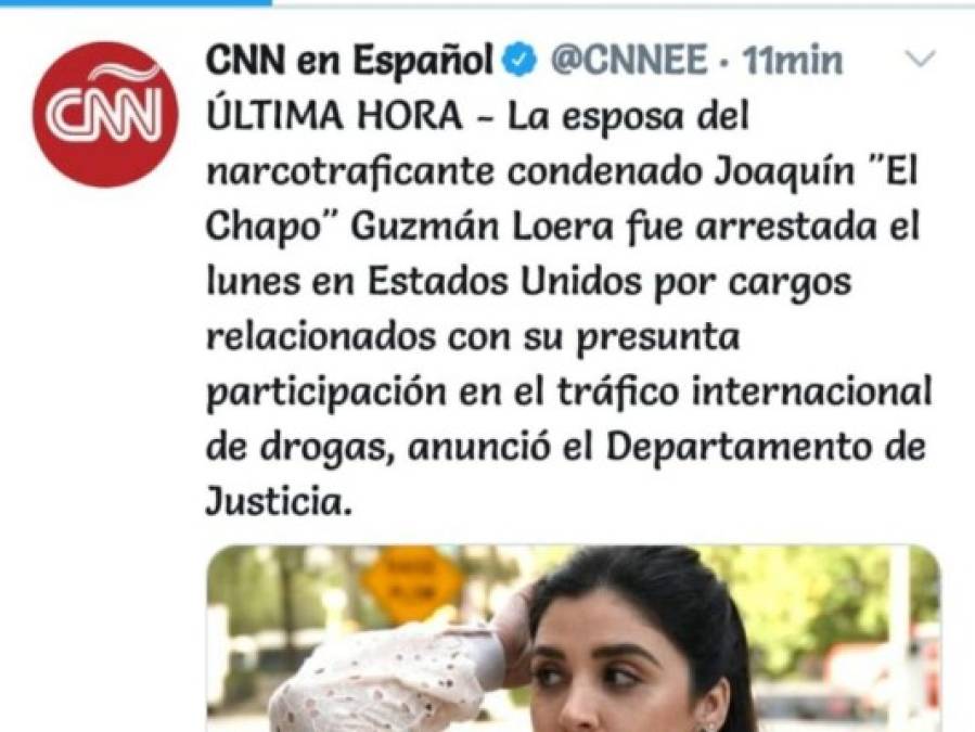 Así informa el mundo sobre la captura de Emma Coronel, esposa de 'El Chapo'