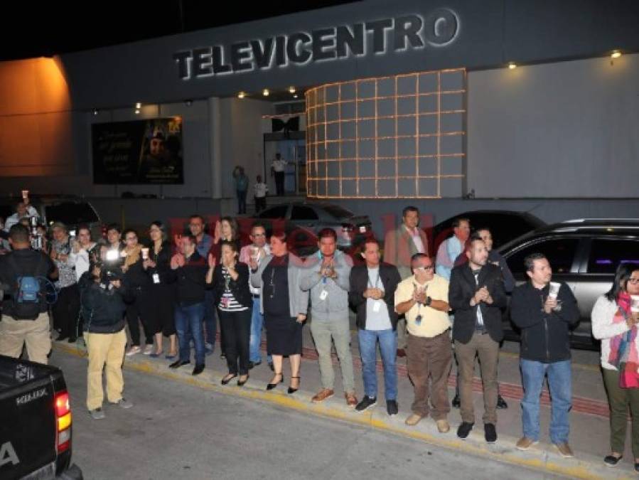 FOTOS: Televicentro, Teletón y Olimpia, unidos para dar el último adiós a su presidente José Rafael Ferrari