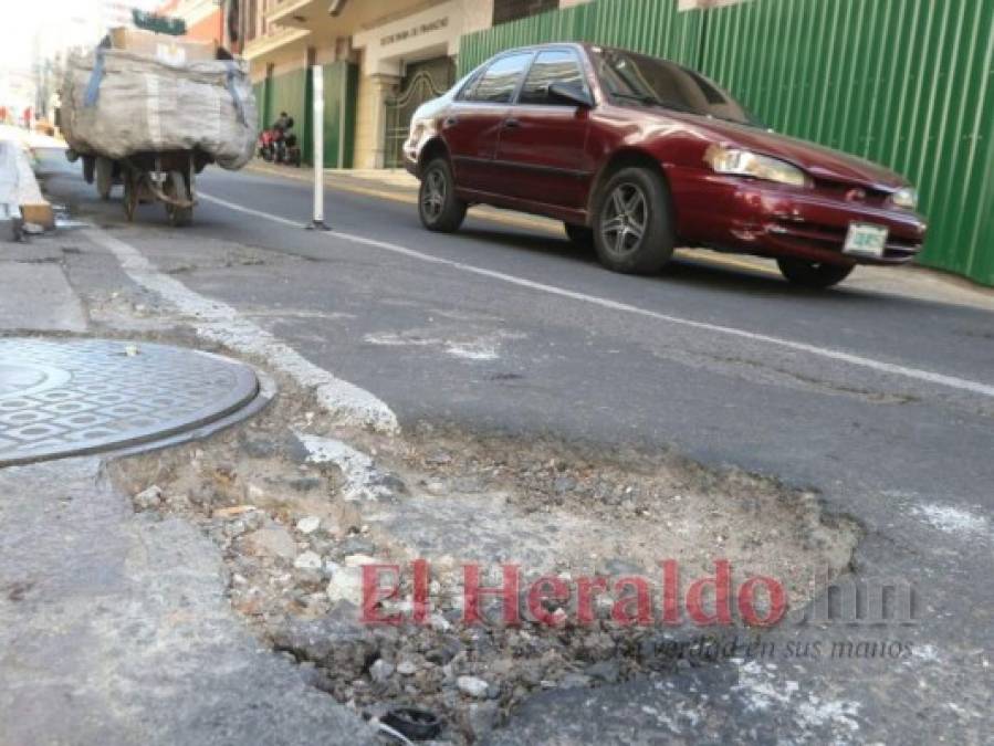 Destrucción, daños y olvido opacan la belleza del casco histórico de Tegucigalpa (Fotos)