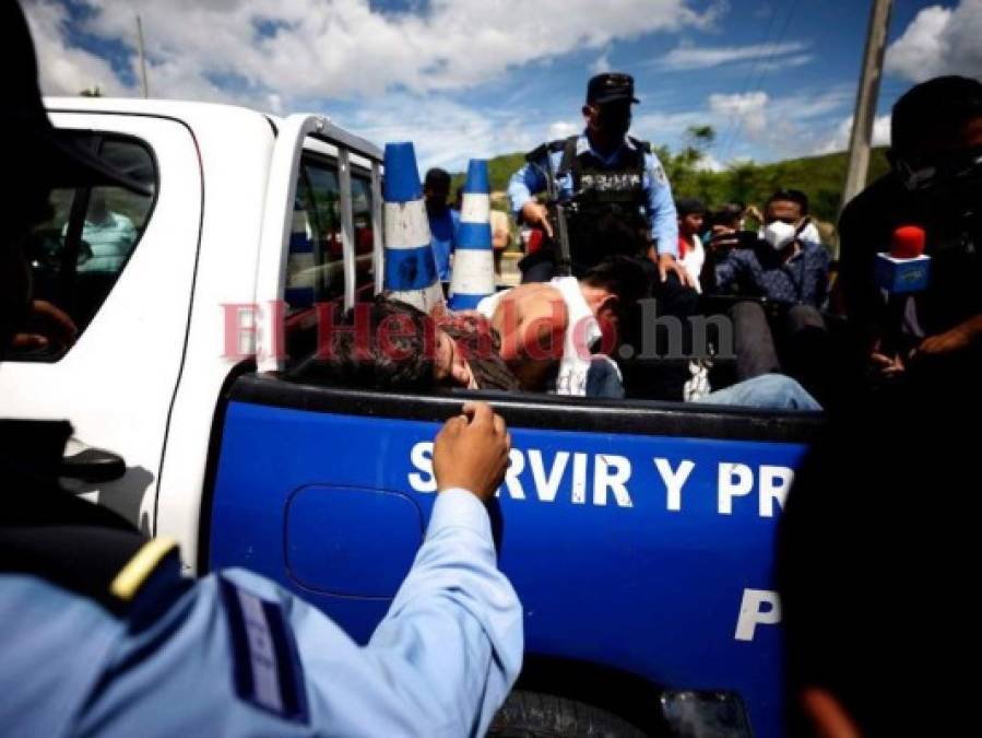 Dos cadáveres calcinados, dos niños muertos y una masacre marcaron esta semana en Honduras (Fotos)