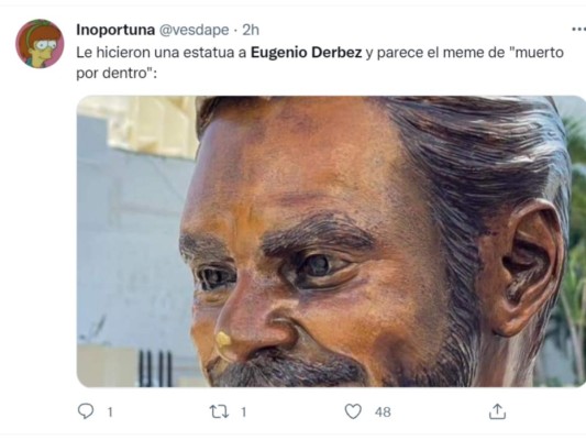 Eugenio Derbez recibe odio en redes sociales por estatua que le edificaron en Acapulco