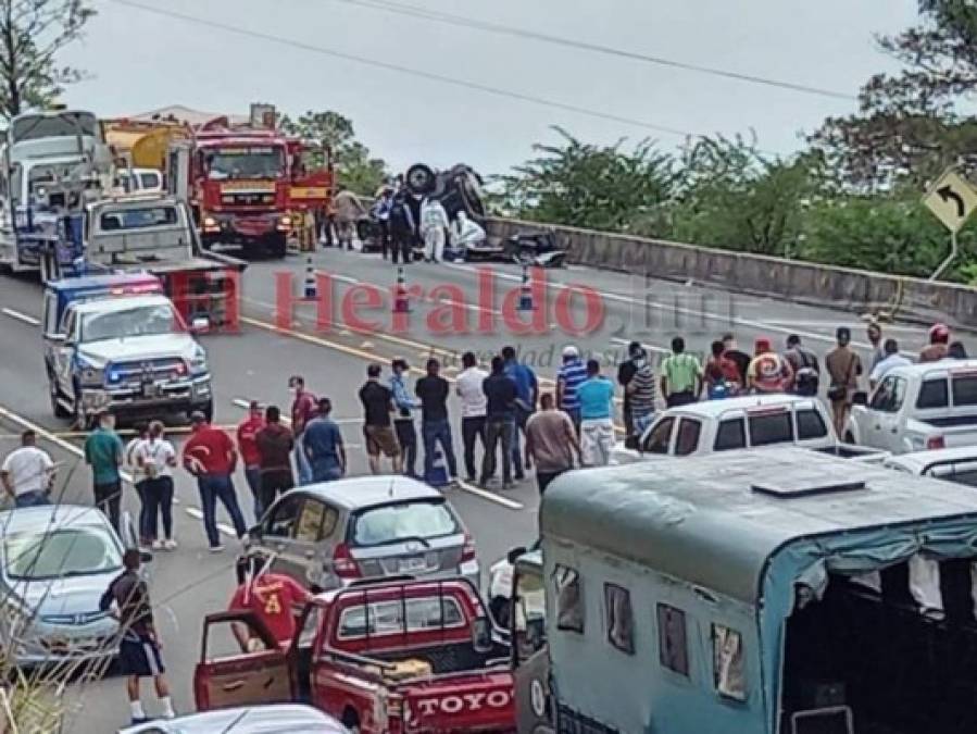 Exceso de velocidad e imprudencia: accidentes que han conmocionado a Honduras este 2021