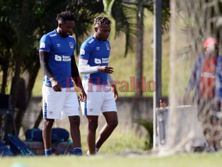 Así estuvo el entrenamiento del Olimpia este martes