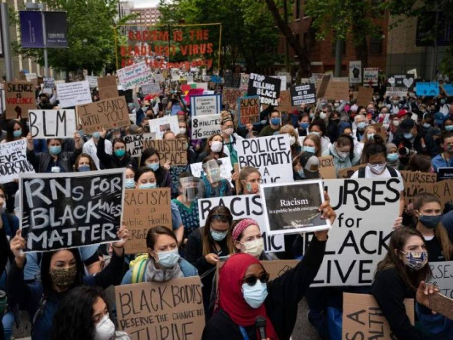 FOTOS: Brutalidad policial caldea ánimos y aviva protestas en EEUU