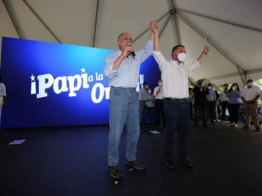 'Tito' Asfura lanza su precandidatura presidencial y promete unidad (FOTOS)
