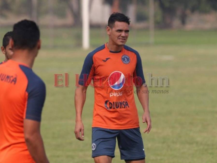 El entreno de Motagua previo al duelo ante Vida en la última jornada del Clausura