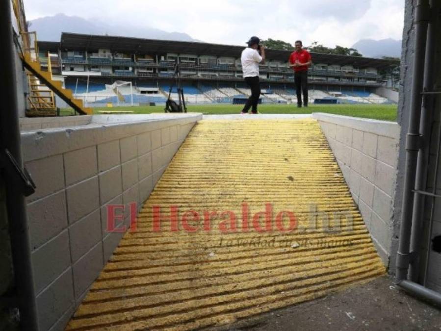 Así luce el Estadio Morazán a pocos días de la final Real España-Olimpia (Fotos)