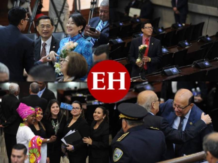 EN FOTOS: Ambiente en la instalación de la tercera legislatura en Honduras