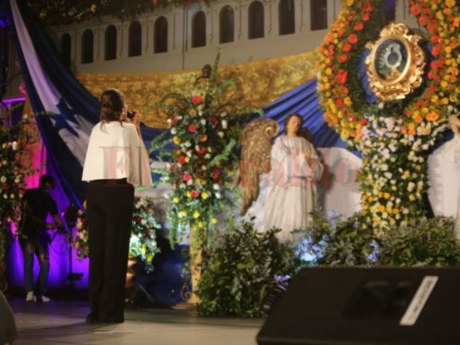 FOTOS: Artistas hondureños le cantaron a la Virgen de Suyapa durante la alborada en la Basílica Menor Nuestra Señora de Suyapa
