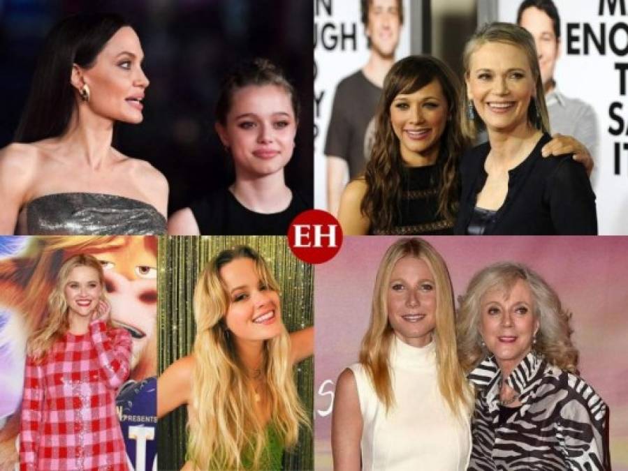 ¡Idénticas! Madres e hijas famosas y su increíble parecido físico