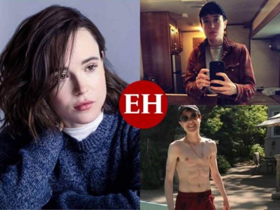 'Me encanta ser trans': Así ha sido el cambio físico del actor Elliot Page
