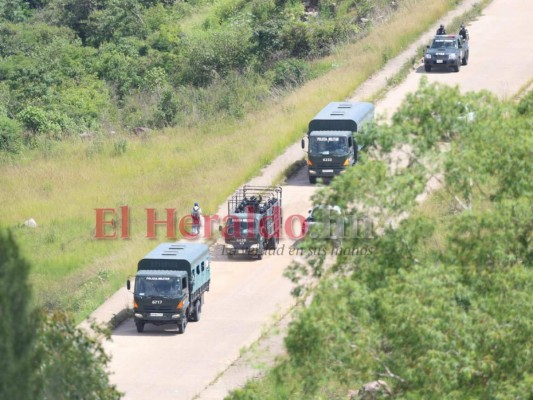 FOTOS: Fuerte presencia militar y policial en la Penitenciaría de Támara