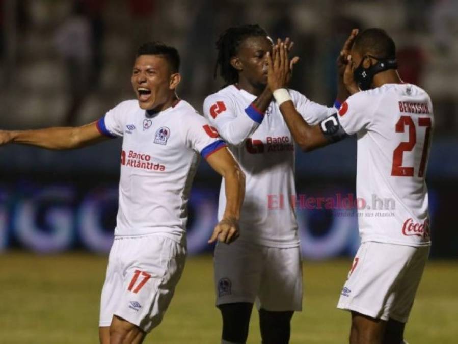 Las mejores fotos del empate entre Olimpia y Real España en el Estadio Nacional