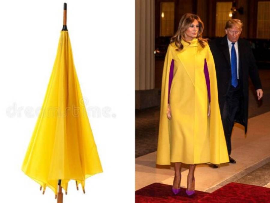 Los divertidos memes por el vestido amarillo de Melania Trump