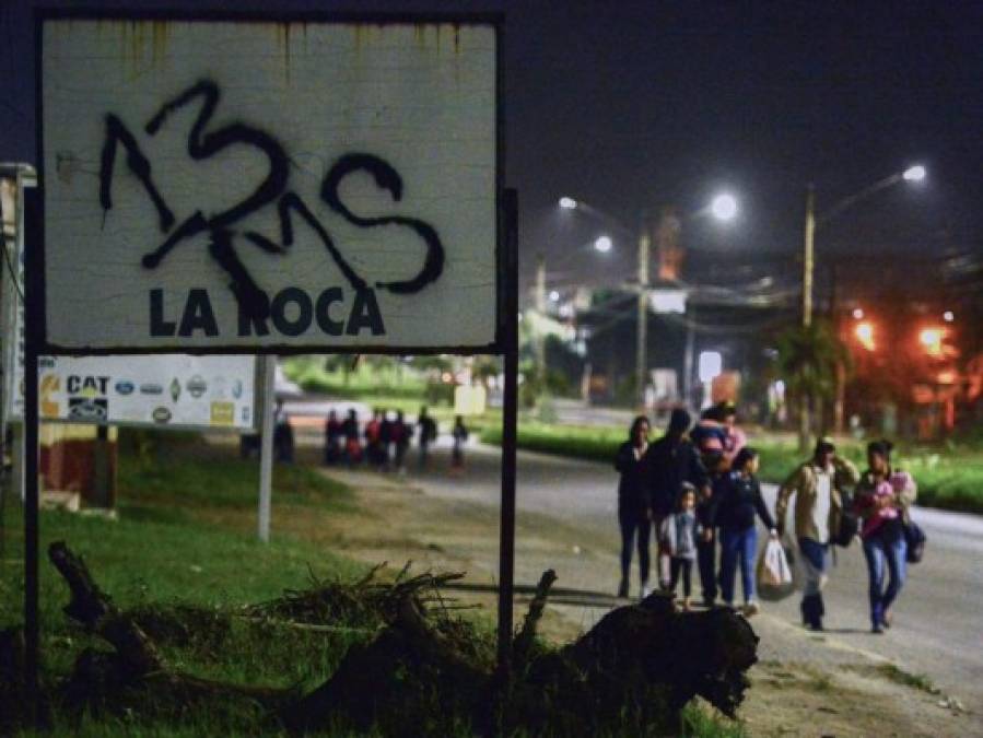 FOTOS: Así avanza la nueva caravana migrante rumbo a EE UU