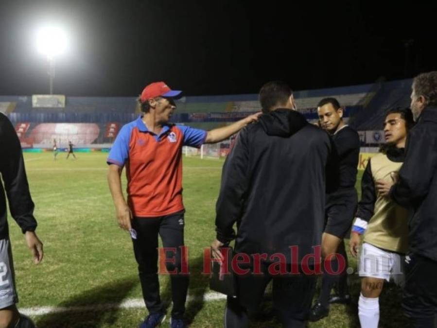 Celebración merengue y reclamos al árbitro: lo que no se vio del Olimpia-Marathón