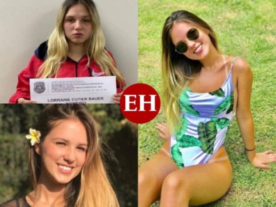 Lorraine Bauer, la joven que de día era influencer y de noche narco   