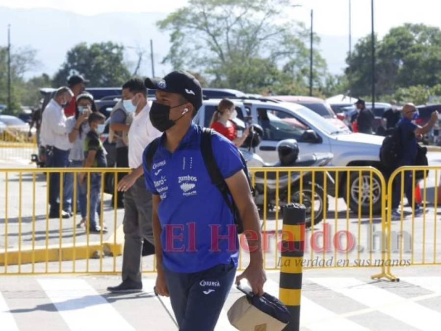 Selección de Honduras Sub-23 viajó a México buscando el sueño de Tokio 2021