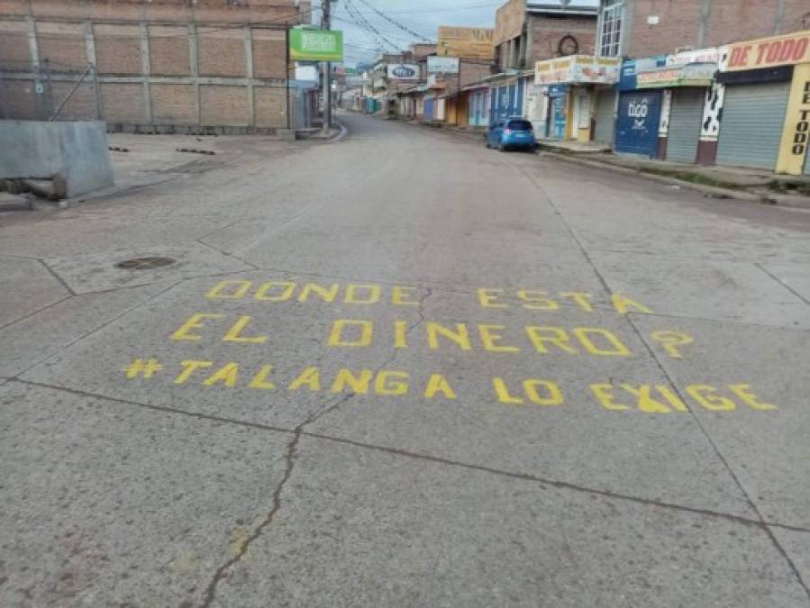 FOTOS: Se expande por toda Honduras la pregunta '¿Dónde está el dinero?'